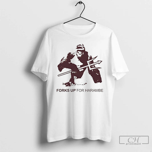 Gorilla X Arizona State Sun Devils Forks Up For Harambe