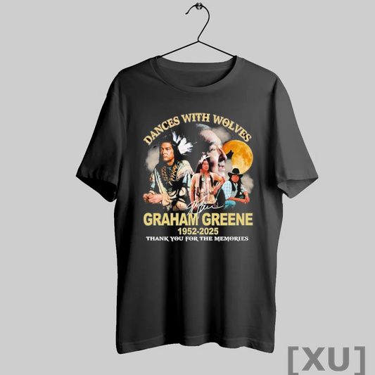 Premium Graham Greene Dances With Wolves 1952 2025 Thank You For The Memories T Shirts
