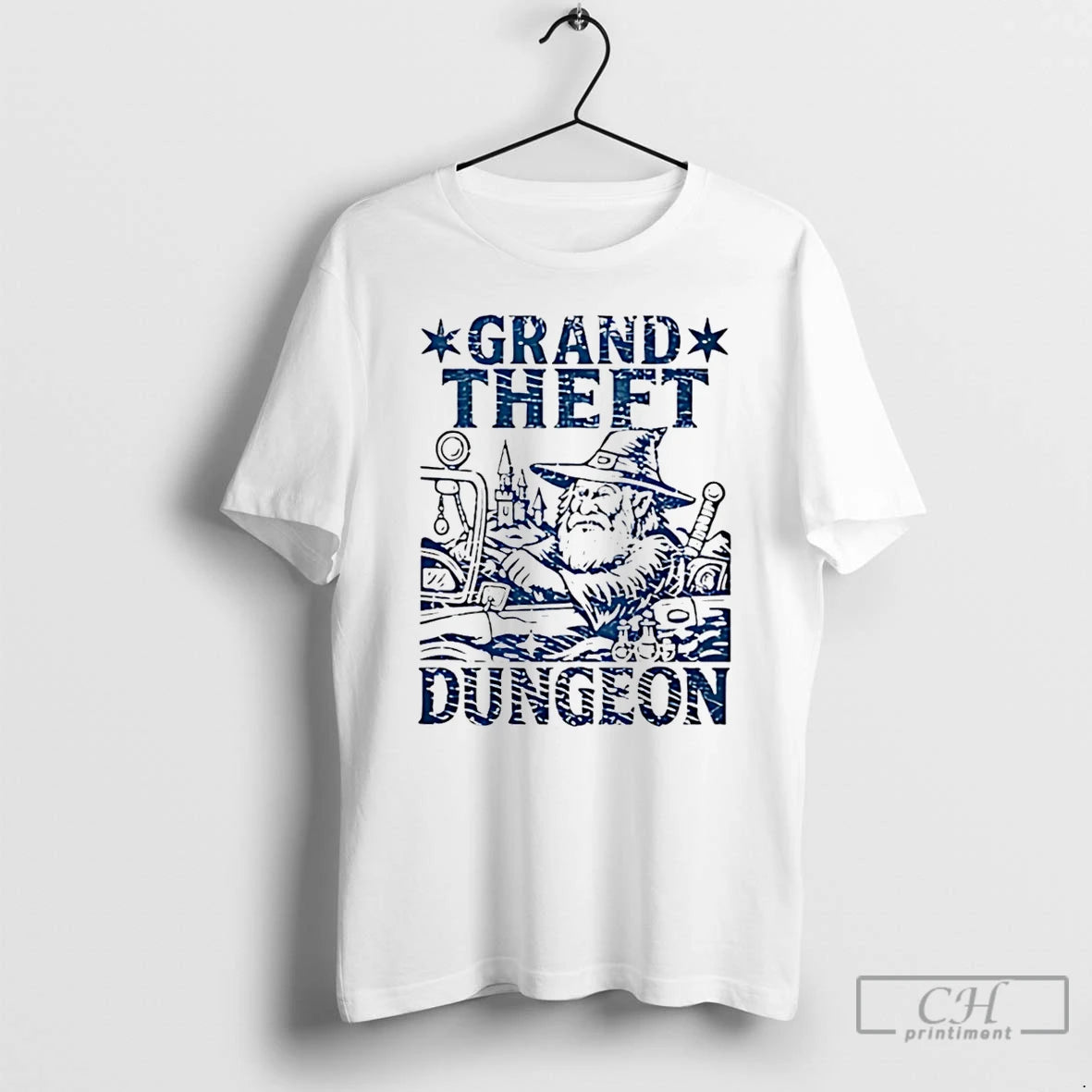Premium Grand Theft Dungeon D And D Parody T-Shirts, Hoodie, Sweatshirt | AU18TeeNovaLab.com