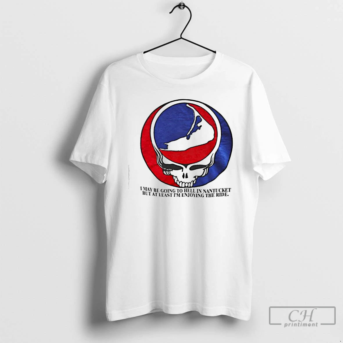 Premium Grateful Dead I May Be Going To Hell In Nantucket But At Least Im T-Shirts, Hoodie, Sweatshirt | AU18TeeNovaLab.com
