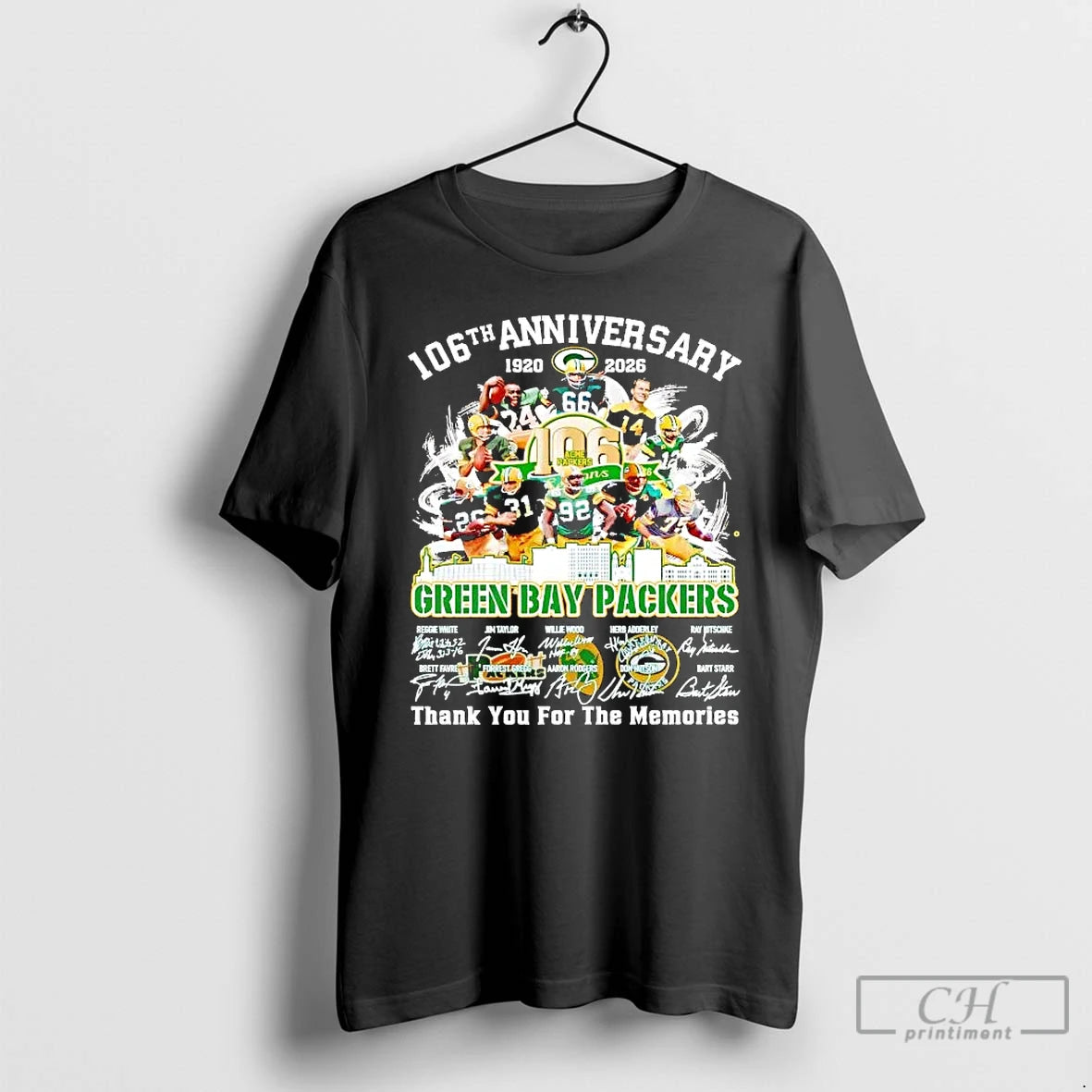Premium Green Bay Packers 106th Anniversary 1920 2026 Team Players T-Shirts, Hoodie, Sweatshirt | AU18TeeNovaLab.com