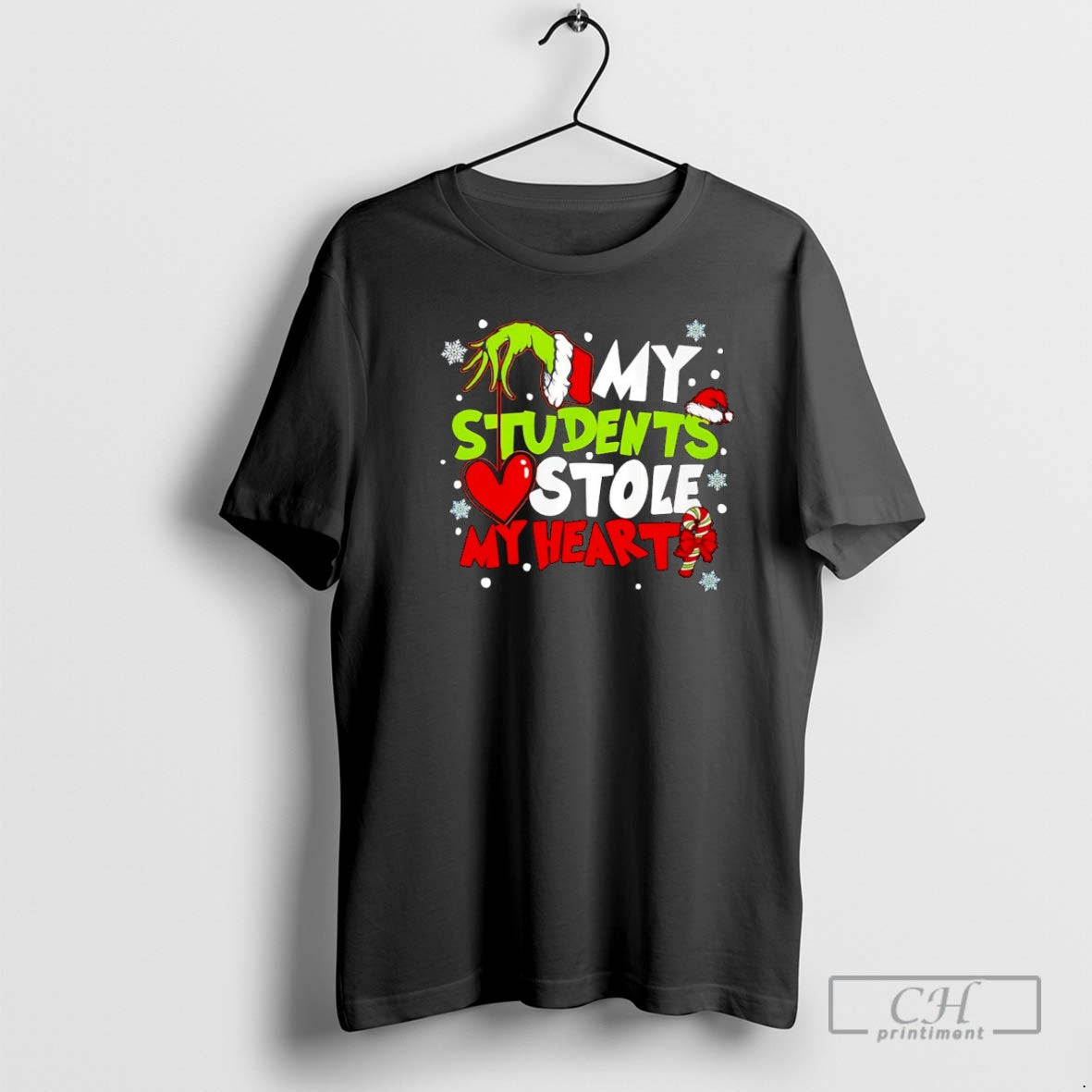 Premium Grinch My Students Stole My Heart Christmas Christmas Shirt Sweater Hoodie, Sweatshirt | AU18TeeNovaLab.com