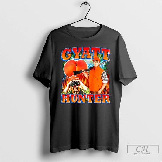 Premium Gyatt Hunter Peach Graphic Christmas T-Shirts, Hoodie, Sweatshirt | AU18TeeNovaLab.com