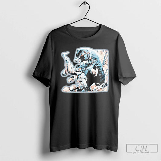 Premium Half Face Blades Bear T Shirts
