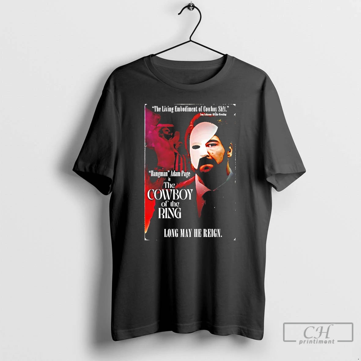 Premium Hangman Adam Page Is The Cowboy Of The Ring T-Shirts, Hoodie, Sweatshirt | AU18TeeNovaLab.com