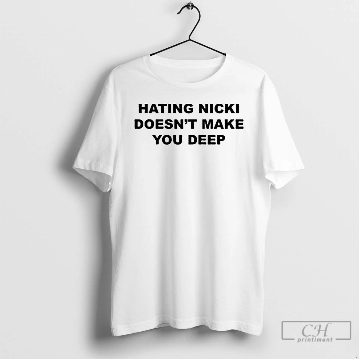 Premium Hating Nicki Doesnt Make You Deep Ornaments T Shirts
