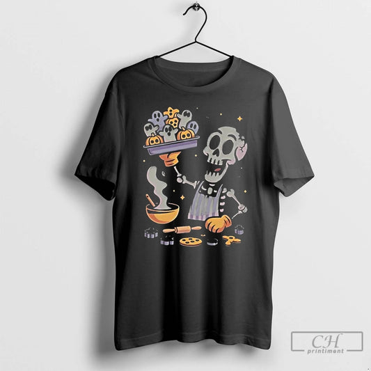 Premium Haunt And Bake Skeleton Halloween T Shirts