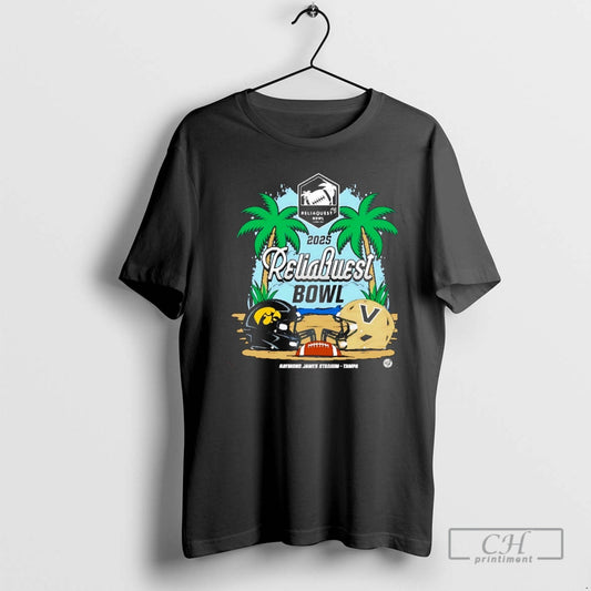 Premium Hawkeyes Vs Commodores 2025 Reliaquest Bowl Head To Head Helmet Shirt Sweater Hoodie, Sweatshirt | AU18TeeNovaLab.com