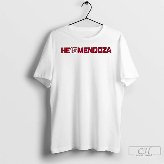 Premium He15mendoza Indiana Hoosier Football T-Shirts, Hoodie, Sweatshirt | AU18TeeNovaLab.com