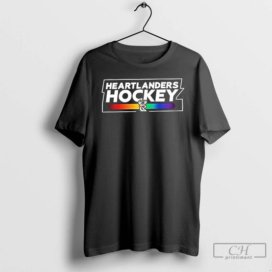 Heart Anders Hockey Pride Logo