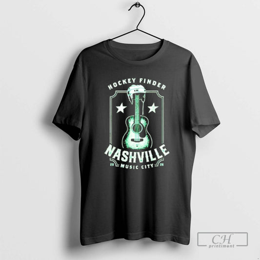 Premium Hockey Finder Nashville Music City 2026 Shirt Sweater Hoodie, Sweatshirt | AU18TeeNovaLab.com