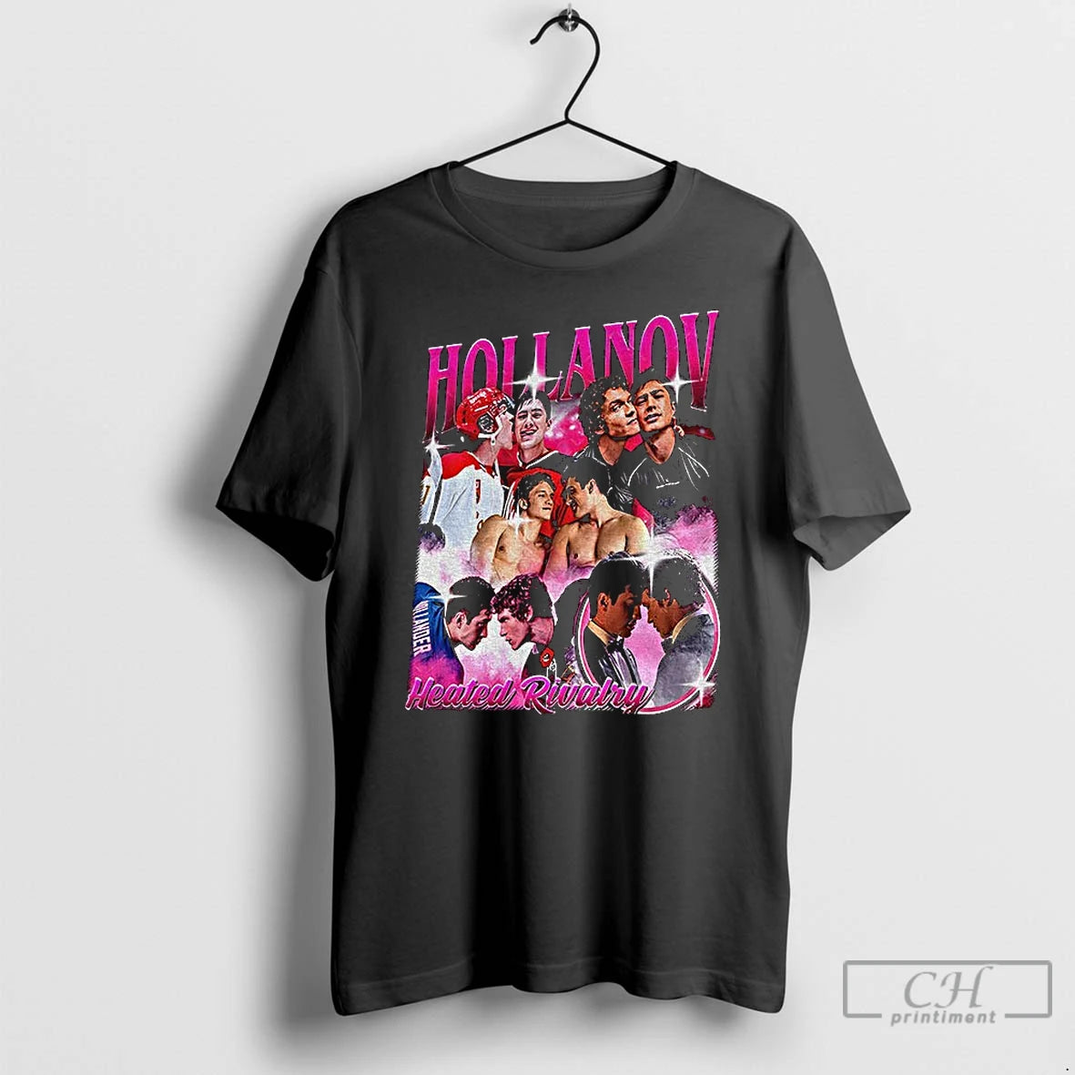 Premium Hollanov Heated Rivalry Hockey Vintage T-Shirts, Hoodie, Sweatshirt | AU18TeeNovaLab.com