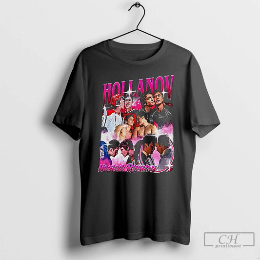 Premium Hollanov Heated Rivalry Hockey Vintage T-Shirts, Hoodie, Sweatshirt | AU18TeeNovaLab.com