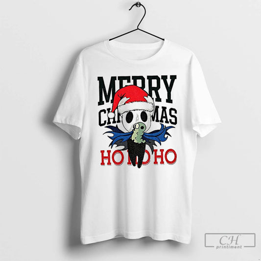 Premium Hollow Knight Ringer Merry Christmas Ho Ho Ho T-Shirts, Hoodie, Sweatshirt | AU18TeeNovaLab.com
