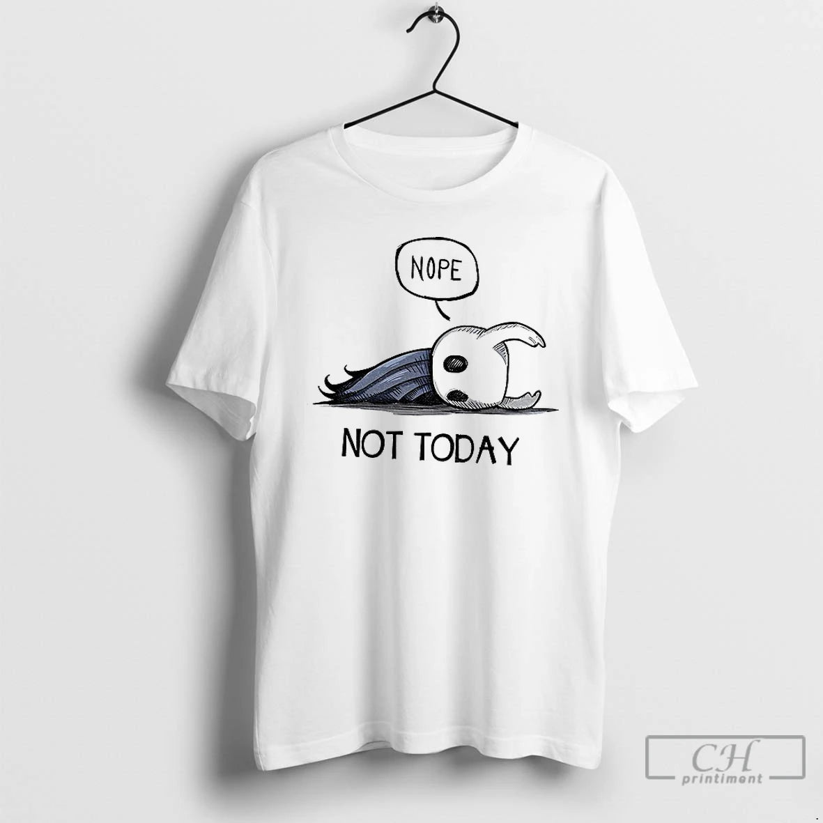 Premium Hollow Knight Nope Not Today T-Shirts, Hoodie, Sweatshirt | AU18TeeNovaLab.com