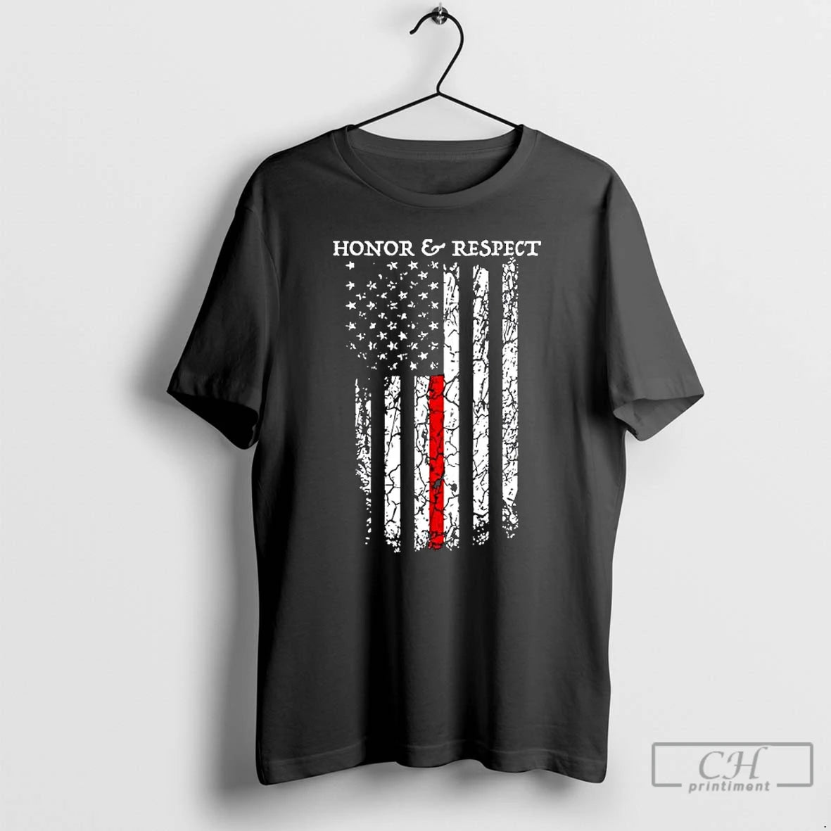 Premium Honor Respect Firefighter American Flag T-Shirts, Hoodie, Sweatshirt | AU18TeeNovaLab.com
