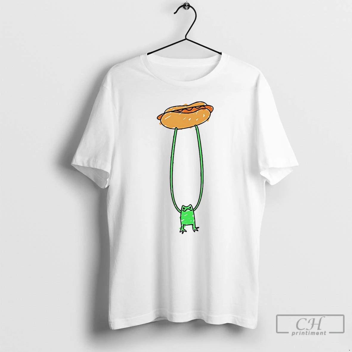 Premium Hot Dog Frog Funny T-Shirts, Hoodie, Sweatshirt | AU18TeeNovaLab.com