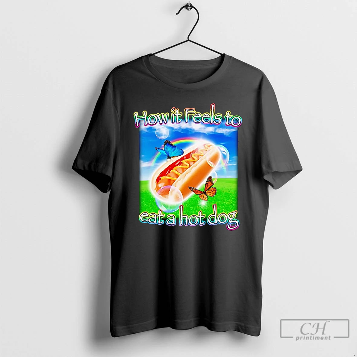 Premium How It Feels To Eat A Hot Dog T-Shirts, Hoodie, Sweatshirt | AU18TeeNovaLab.com