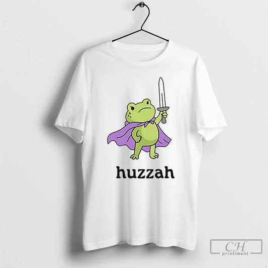 Premium Huzzah Frog T-Shirts, Hoodie, Sweatshirt | AU18TeeNovaLab.com