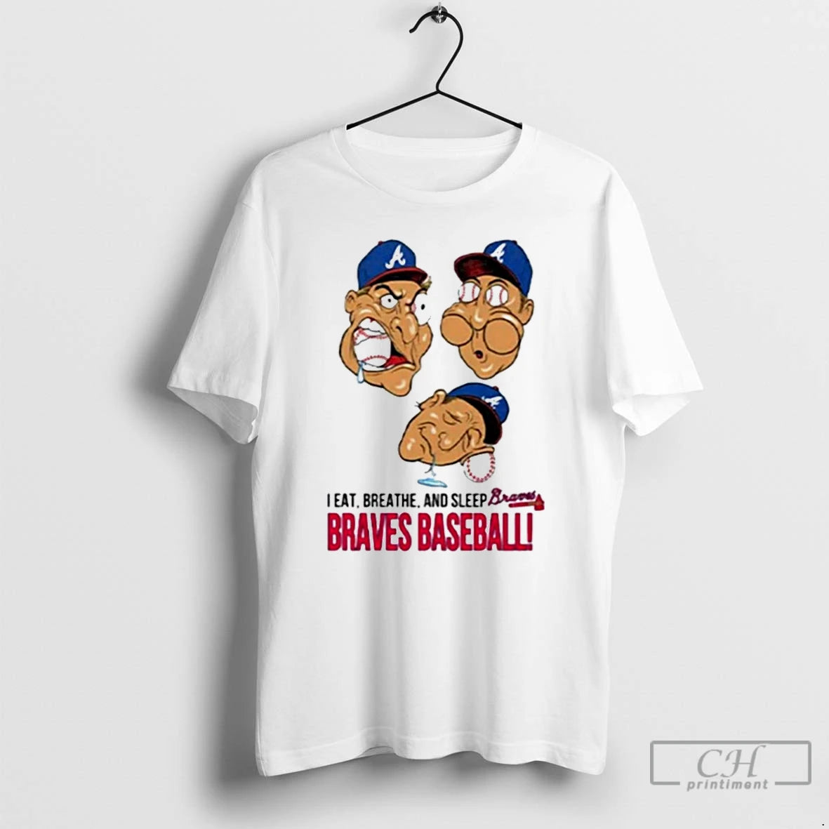 Premium I Eat Breathe And Sleep Braves Baseball T-Shirts, Hoodie, Sweatshirt | AU18TeeNovaLab.com