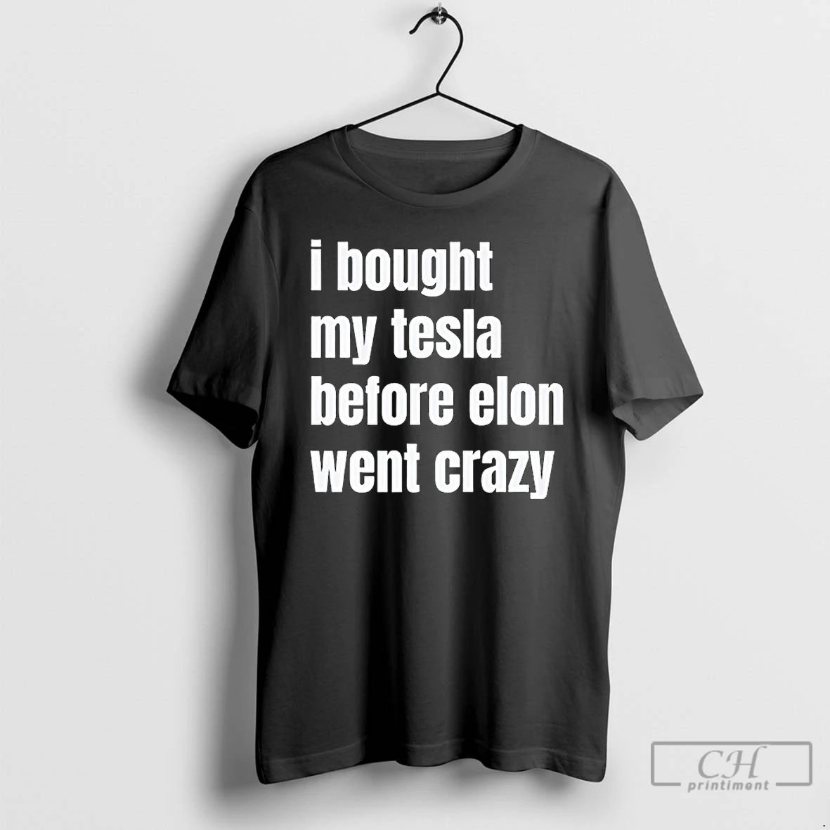 Premium I Bought My Tesla Before Elon Went Crazy T-Shirts, Hoodie, Sweatshirt | AU18TeeNovaLab.com