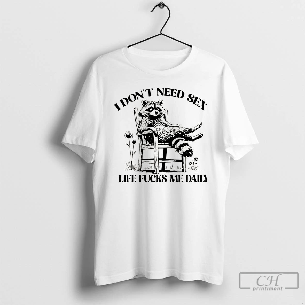 Premium I Dont Need Sex Life Fucks Me Daily Racoon Christmas T-Shirts, Hoodie, Sweatshirt | AU18TeeNovaLab.com
