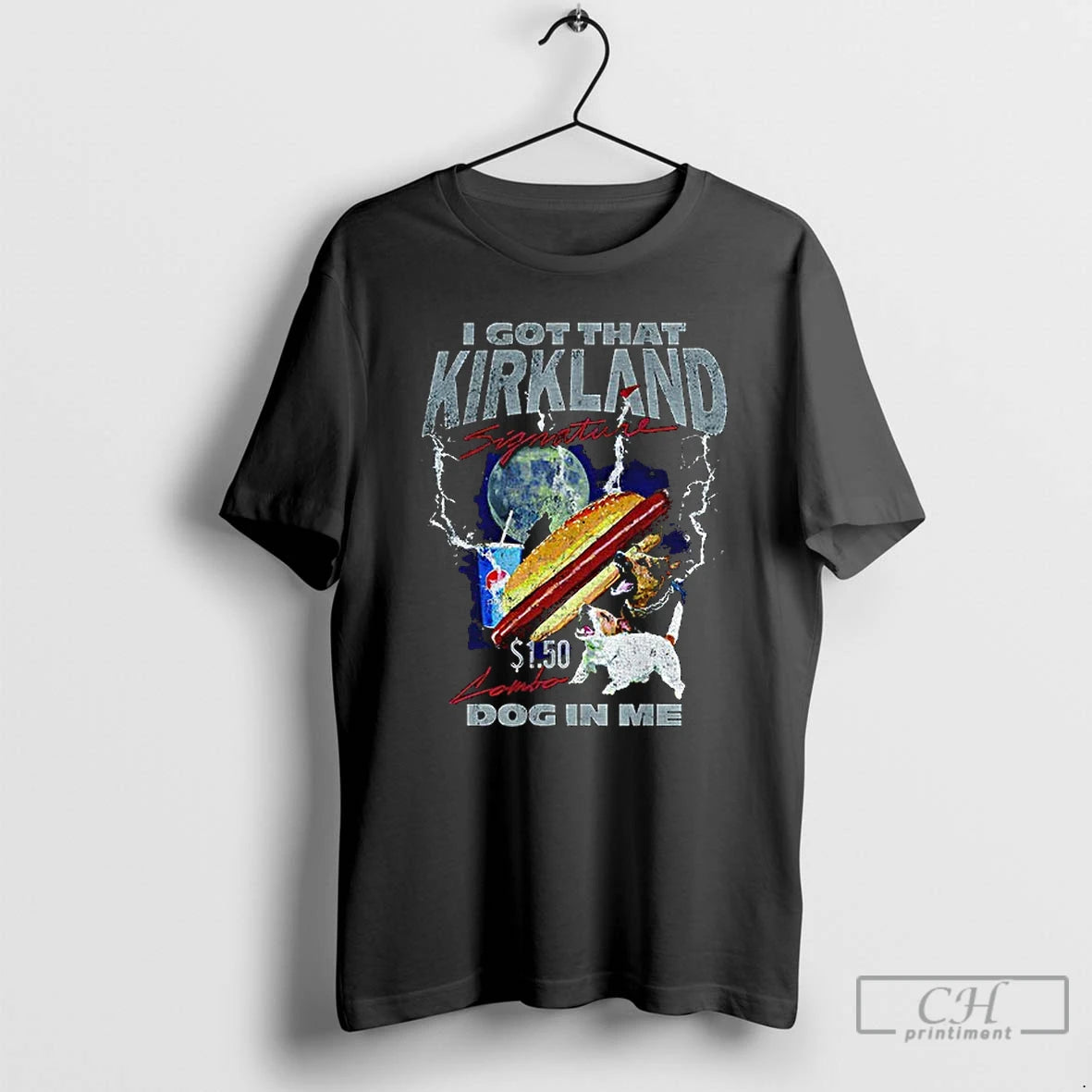 Premium I Got That Kirkland Parody Heavy Metal Signature Dog In Me T Shirts Sweater Hoodie, Sweatshirt | AU18TeeNovaLab.com