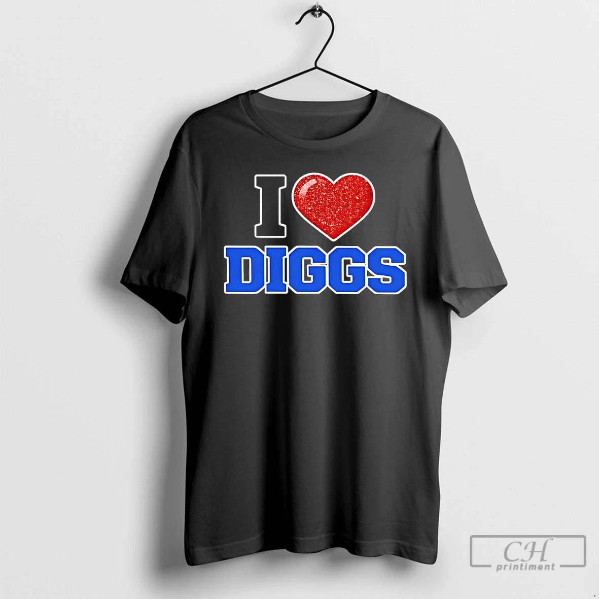 Premium I Love Stefon Diggs Text T-Shirts, Hoodie, Sweatshirt | AU18TeeNovaLab.com