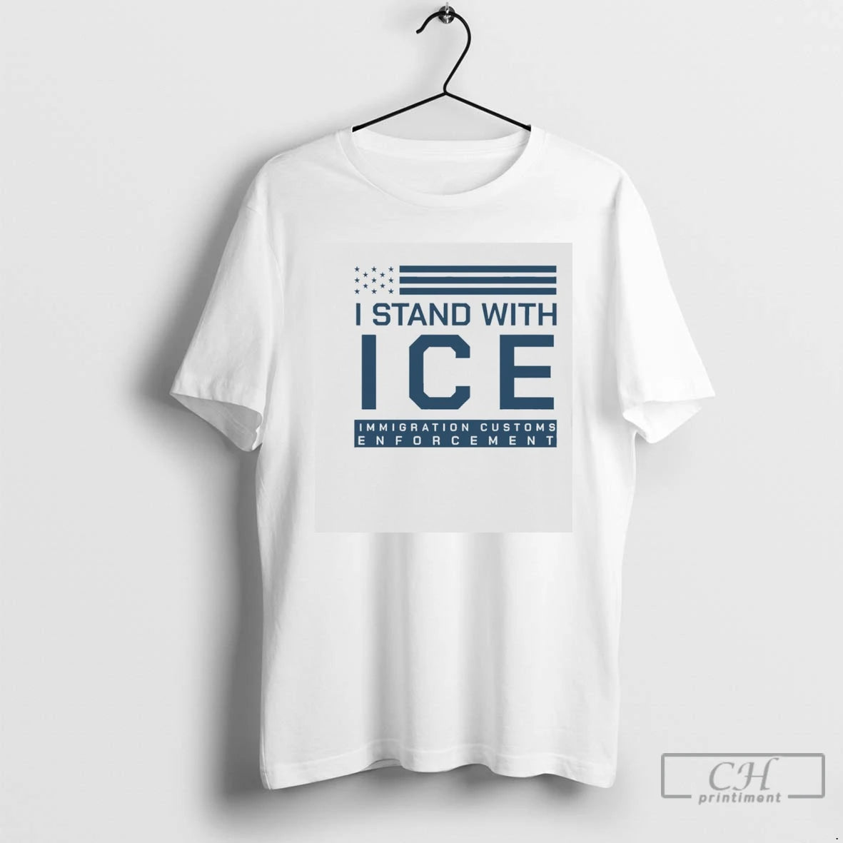 Premium I Stand With Ice Immigration Customs Enforcement T-Shirts, Hoodie, Sweatshirt | AU18TeeNovaLab.com