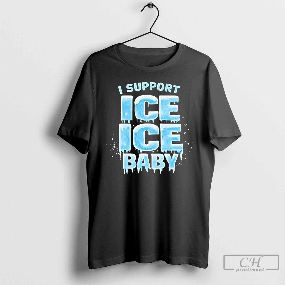 Premium I Support Ice Ice Baby T-Shirts, Hoodie, Sweatshirt | AU18TeeNovaLab.com