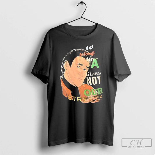 Premium Ice Belongs In A Glass Not In Our Streets T-Shirts, Hoodie, Sweatshirt | AU18TeeNovaLab.com