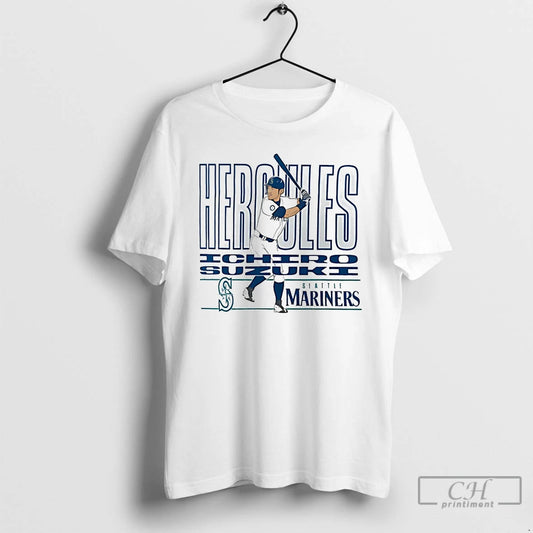 Premium Ichiro Suzuki Hercules Seattle Mariners T-Shirts, Hoodie, Sweatshirt | AU18TeeNovaLab.com