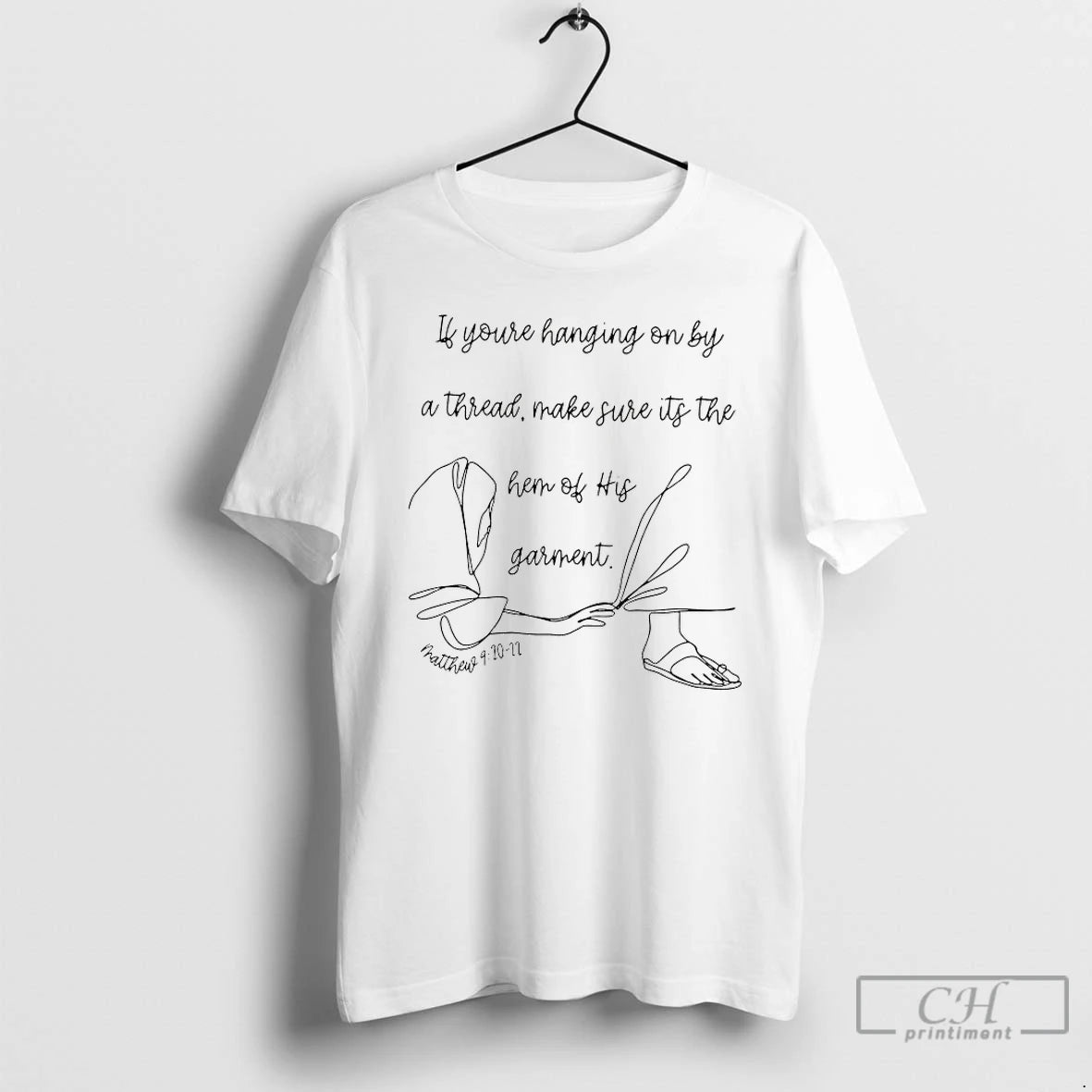 Premium If Youre Hanging On By A Thread Make Sure Its The Hem Of His T-Shirts, Hoodie, Sweatshirt | AU18TeeNovaLab.com