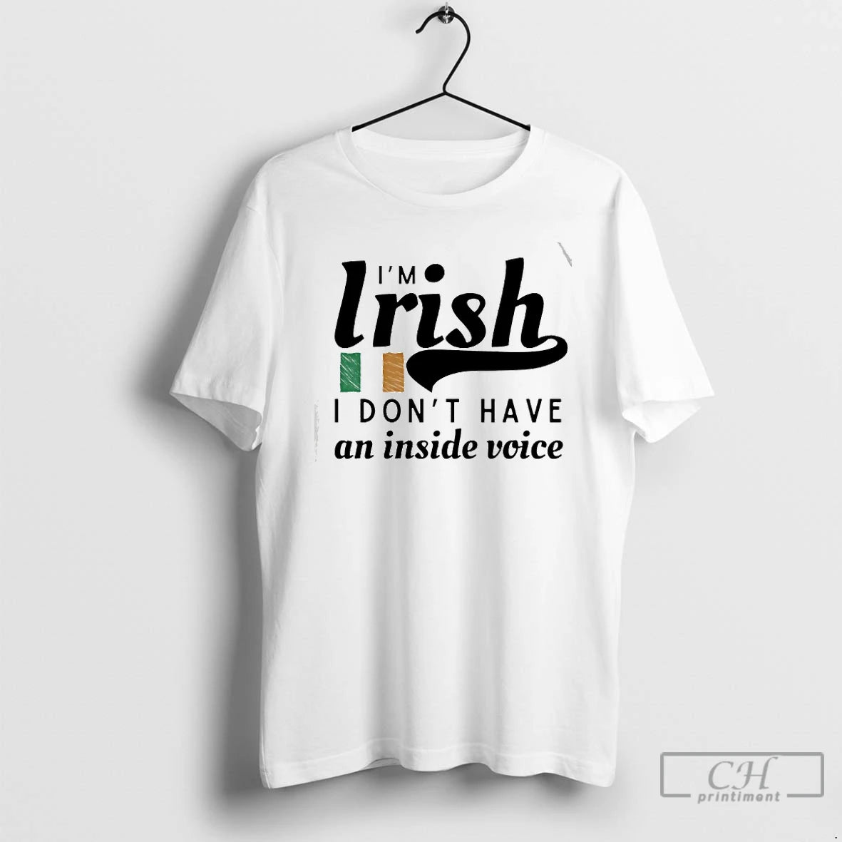 Premium Im Irish I Dont Have An Inside Voice Republic Of Ireland Flag T Shirts Hoodie, Sweatshirt | AU18TeeNovaLab.com