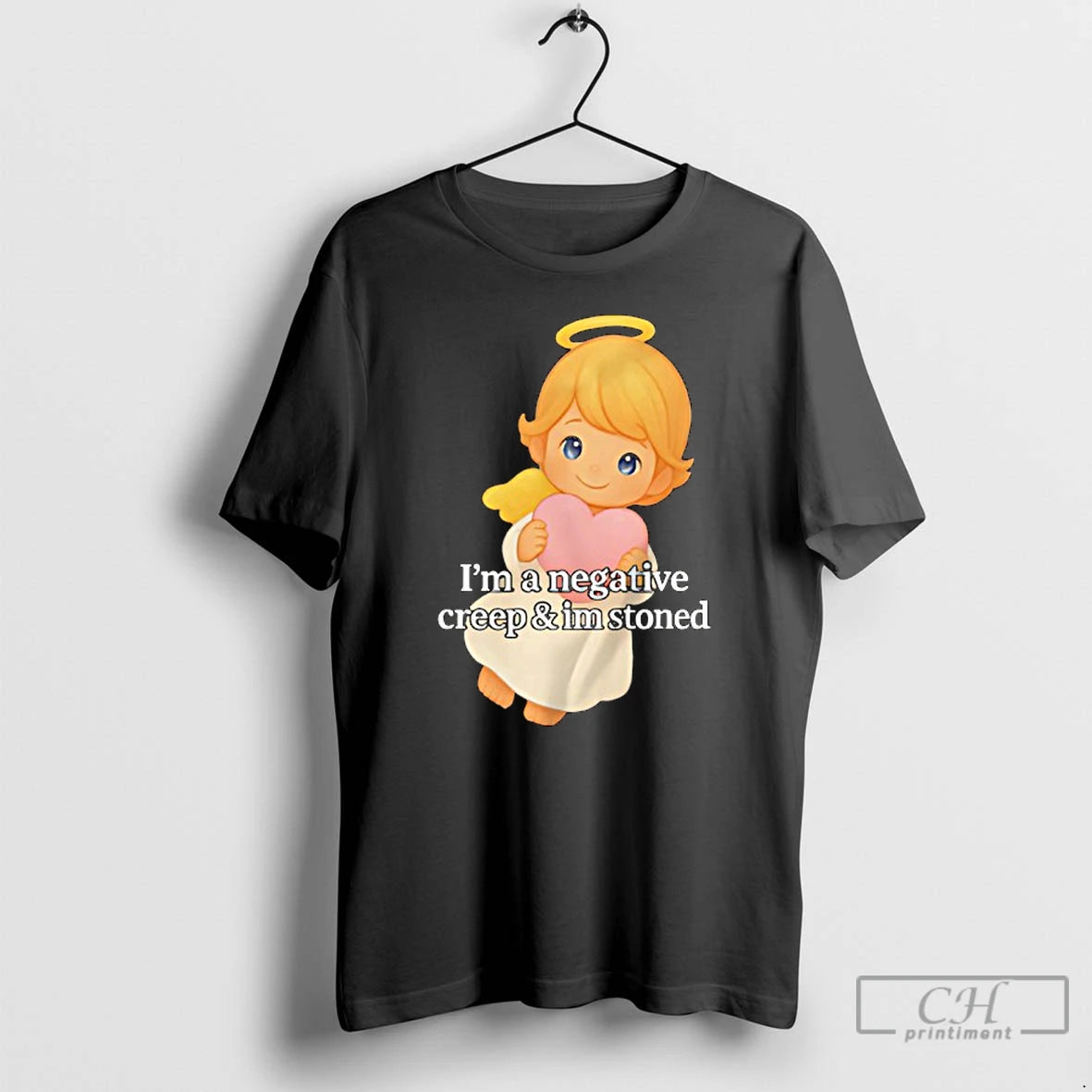 Premium Im A Negative Creep And Im Stoned T-Shirts, Hoodie, Sweatshirt | AU18TeeNovaLab.com