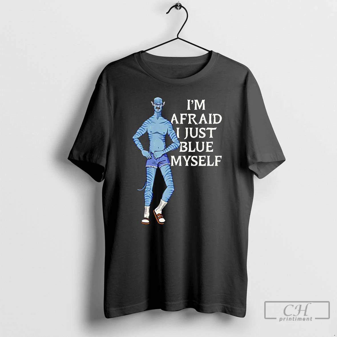 Premium Im Afraid I Just Blue Myself Christmas T-Shirts, Hoodie, Sweatshirt | AU18TeeNovaLab.com