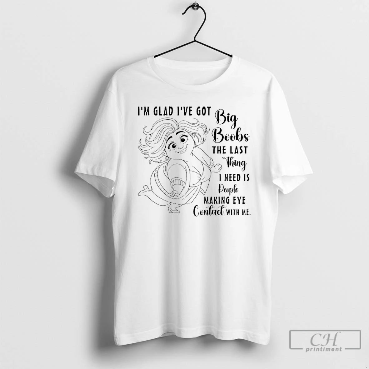 Premium Im Glad Ive Got Big Boobs The Last Thing I Need Is People Making T-Shirts, Hoodie, Sweatshirt | AU18TeeNovaLab.com