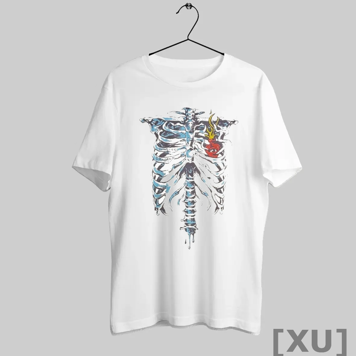 Premium Imagine Dragons Bones Ribcage Venue Mexico City At Estadio Gnp Seguros T Shirts