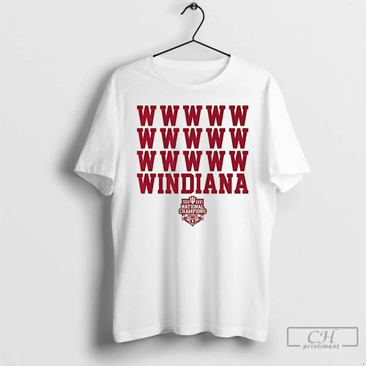 Premium Indiana Football Windiana 2025 National Champions