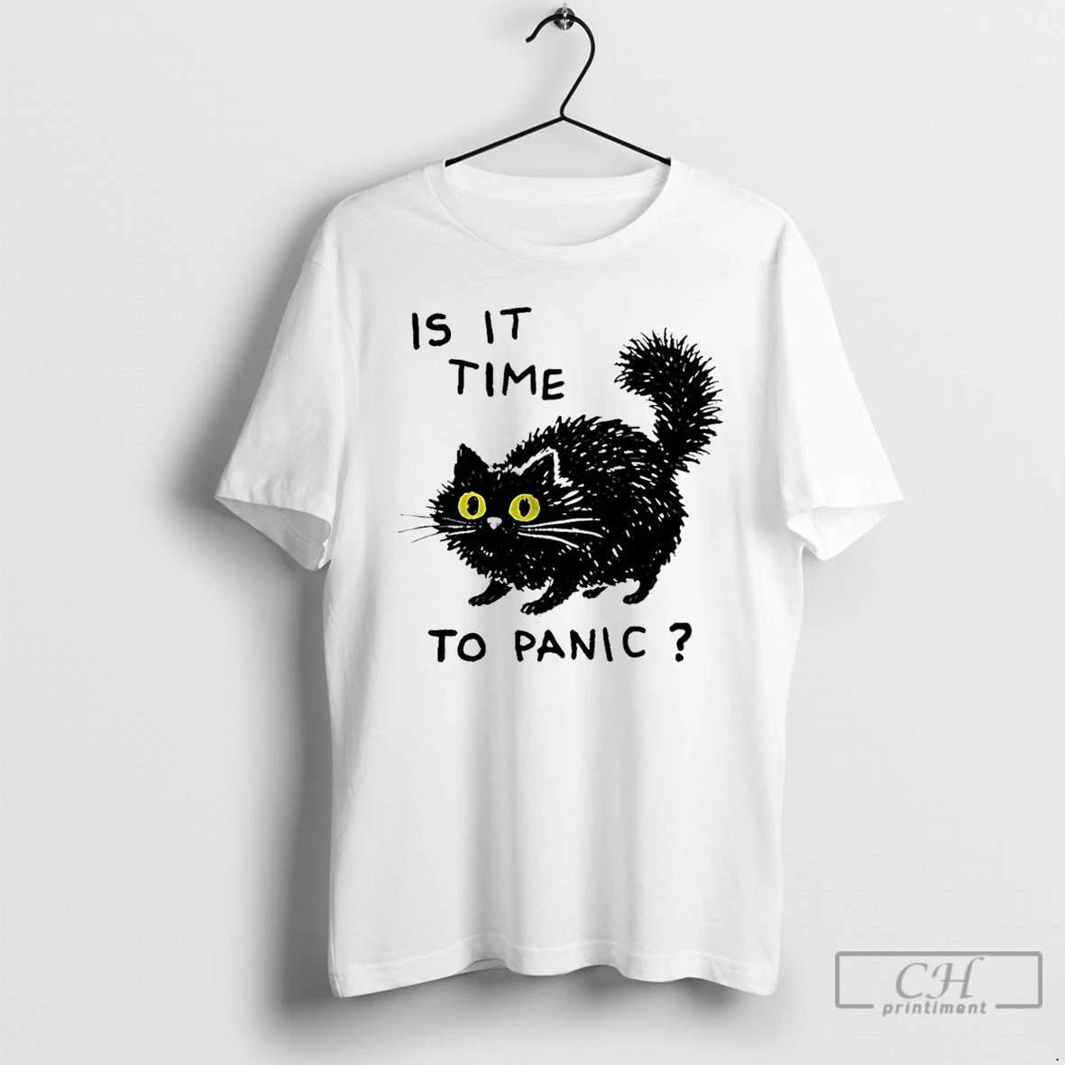 Premium Is It Time To Panic Cat T-Shirts, Hoodie, Sweatshirt | AU18TeeNovaLab.com