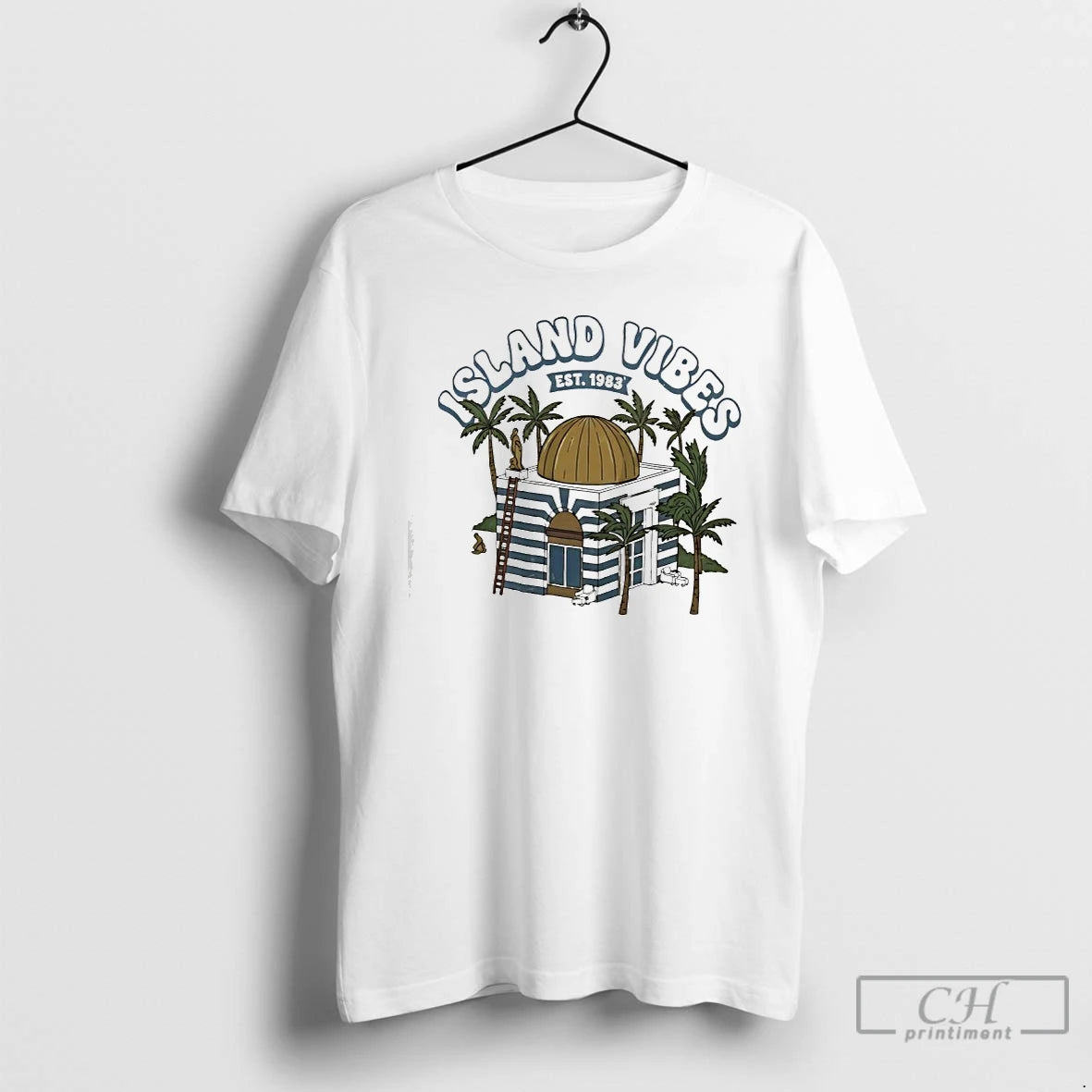 Premium Island Vibes Est 1983 Vintage T-Shirts, Hoodie, Sweatshirt | AU18TeeNovaLab.com