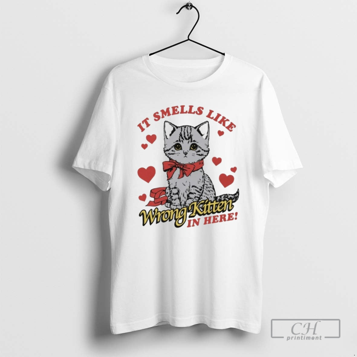 Premium It Smells Like Wrong Kitten In Here Cat Shirt Sweater Hoodie, Sweatshirt | AU18TeeNovaLab.com