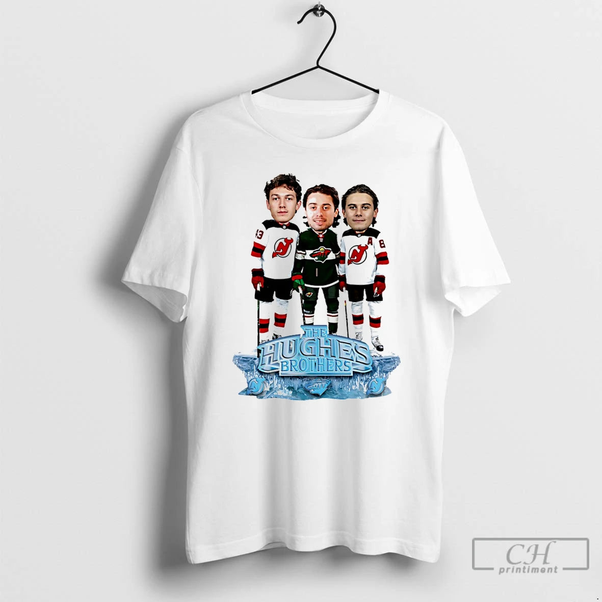 Premium Jack Hughes Luke Hughes Quinn Hughes The Hughes Bowl Caricature T-Shirts, Hoodie, Sweatshirt | AU18TeeNovaLab.com