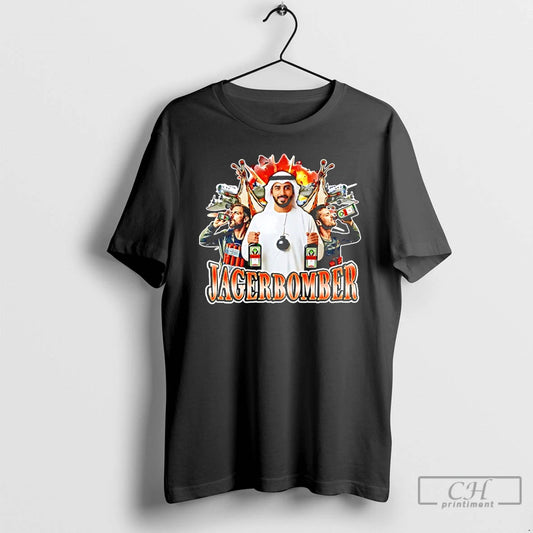 Premium Jagerbomber Jagermeister Graphic T-Shirts, Hoodie, Sweatshirt | AU18TeeNovaLab.com