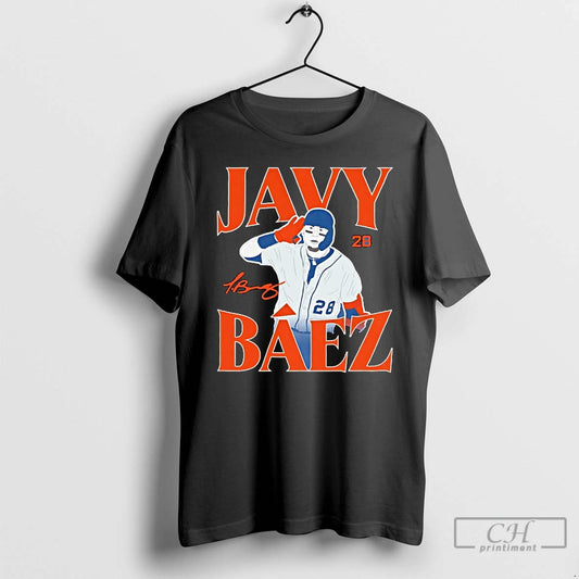 Premium Javy Baez Detroit Tigers Baseball Mlb Signature T Shirts