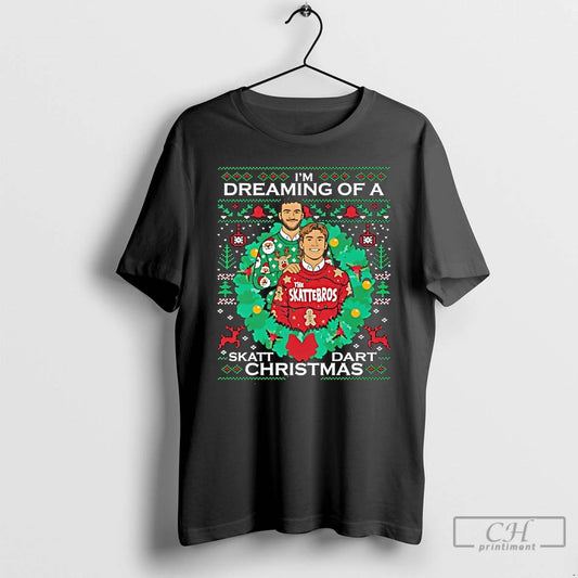 Premium Jaxson Dart And Cam Skattebo New York Giants Im Dreaming Of A Skatt Dart T-Shirts, Hoodie, Sweatshirt