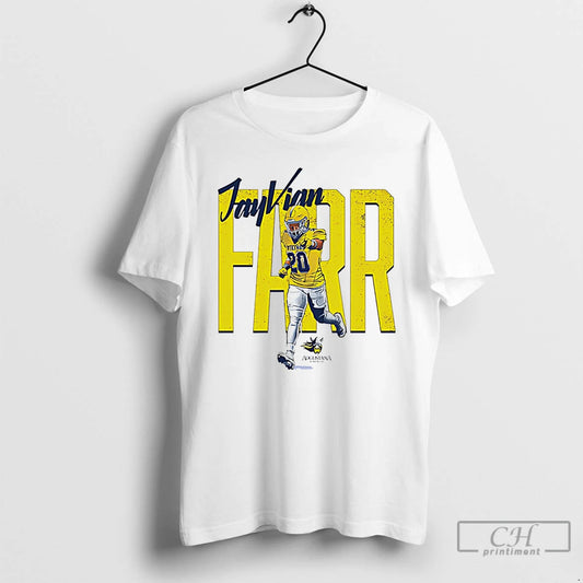 Jayvian Farr Au Football Ncaa Caricature