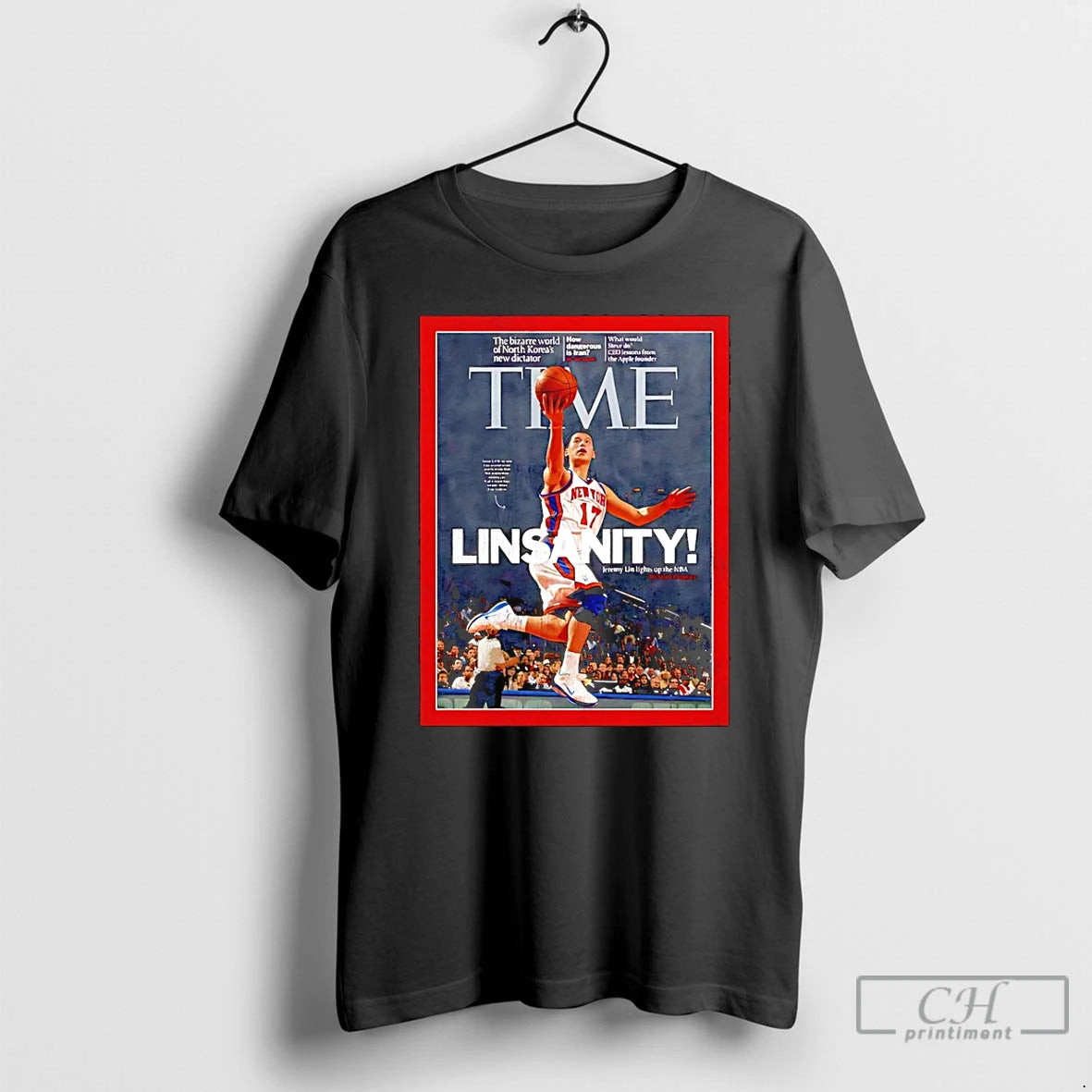 Premium Jeremy Lin Santa Cruz Warrios Jlin Linsanity Time T Shirts