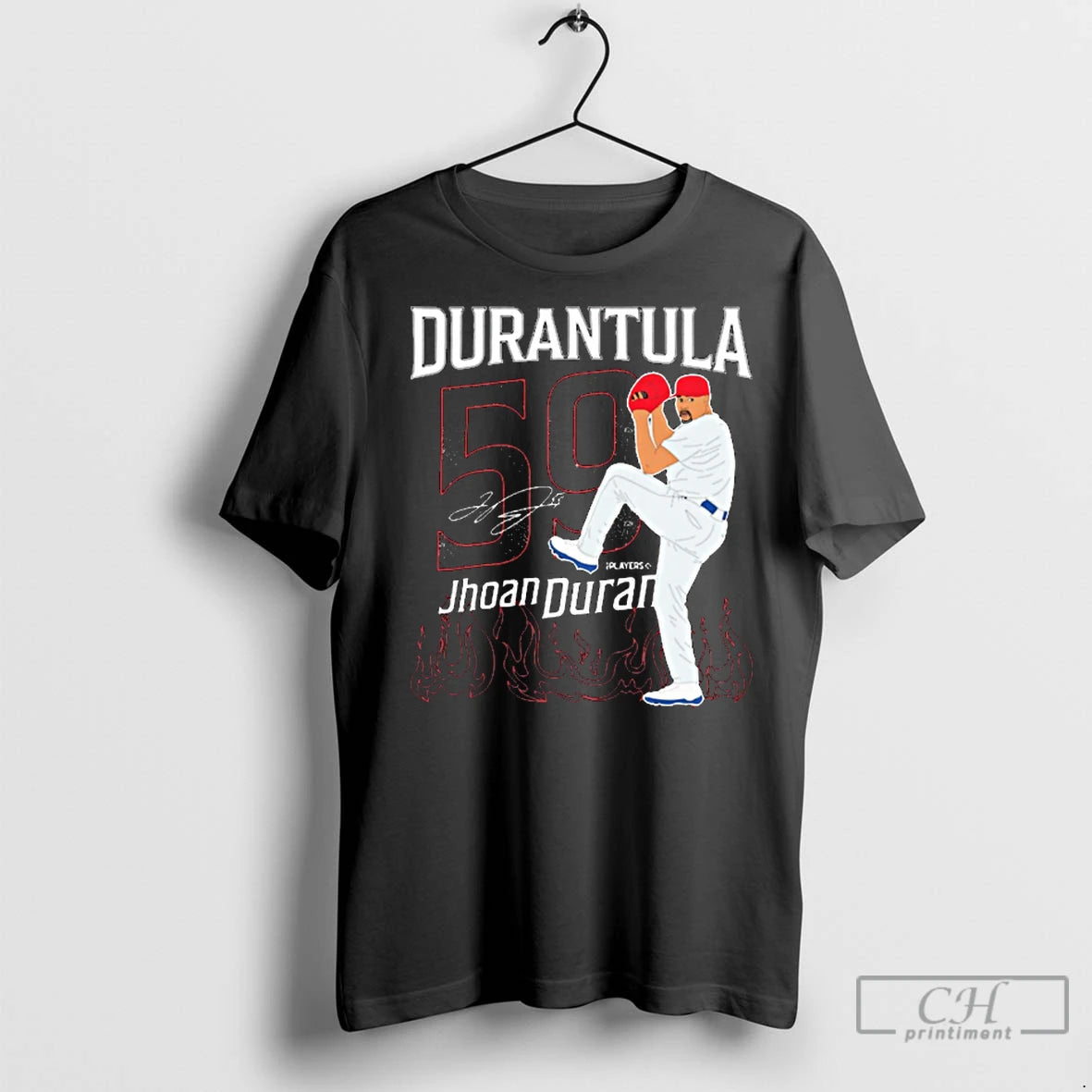 Premium Jhoan Duran Durantula 59 Philadelphia Phillies Mlb Signature Painting T-Shirts, Hoodie, Sweatshirt