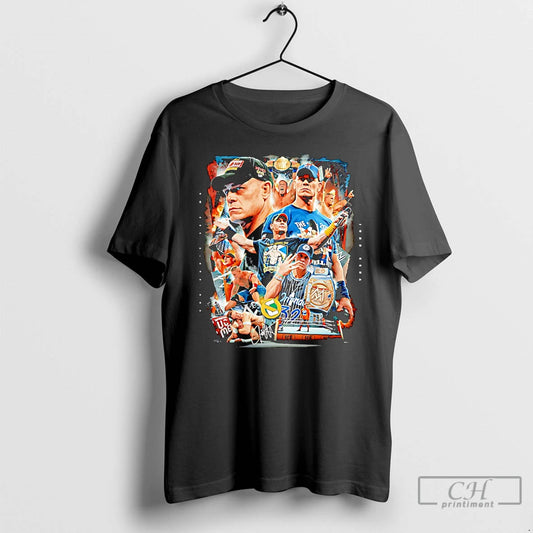 Premium John Cena Thank You You Cant See Me Signature Picture Collage Christmas T Shirts Hoodie, Sweatshirt